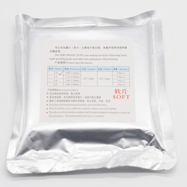 Dentist Lab Material Hard/Soft Vacuum Forming Plate Matrix Bands 3 Sizes For Dental Equipment