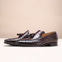 piliyuan new male  crocodile  Men's shoes   New product  Manual model  Casual shoes  men  business  men dress shoes