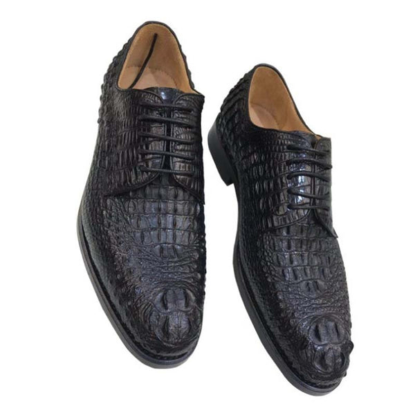 wanexing Thailand  crocodile leather  men  Dress shoes  leisure  business  Men's shoes  fashion  trend  Men's shoes