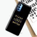 Black Lives Matter George Floyd Black Soft Case for Oppo Find X2 Neo Lite A5 A9 2020 Reno 3 4 F11 Pro A52 A72 5G Ace 2 TPU Cover