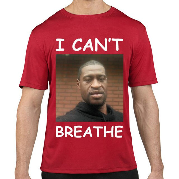 Tops T Shirt Men i cant breathe george floyd White Geek Short Male Tshirt XXXL