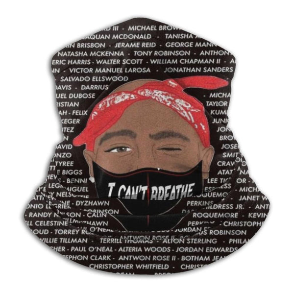 Trap Scarf Bandana Headband Outdoor Climbing Warmer Face Mask Breona Park George Floyd Black Lives Matter Name Of The Dead