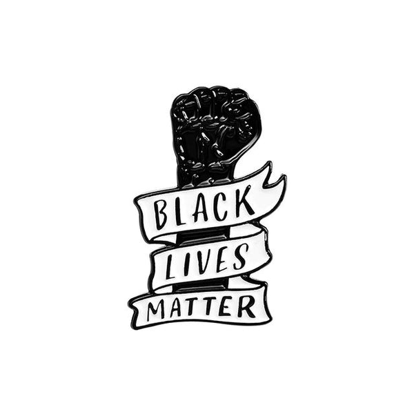 George Floyd I Can't Breathe Black Lives Matter BLM Hard Enamel Brooch Pins Metal Alloy Fashion Jewelry Lapel Pins
