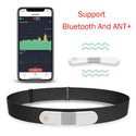 ANT + protocol Bluetooth EKG Heart Rate Monitor Wireless ECG Machine Exercise with Alarm Aerobic Exercise Data Synchronization