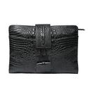 New Trend Men Leather Briefcases Small Bag Crocodile Grain Hand Bag Male Briefcase For 9.7" IPAD A4 File Maletin Mujer