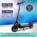 FLJ Upgrade T113 60V 3200W Electric Scooter with Turn Signal 11inch Off Road Wheel Strong power e bike  scooter electrico