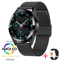 2021 New 454*454 Screen Smart Watch Always Display The Time Bluetooth Call Local Music Smartwatch For Mens Android TWS Earphones