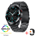 2021 New 454*454 Screen Smart Watch Always Display The Time Bluetooth Call Local Music Smartwatch For Mens Android TWS Earphones