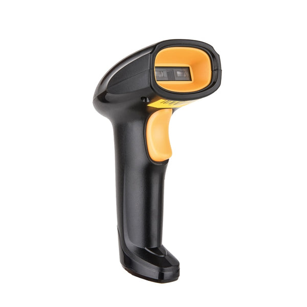 Cheapest 1DLaser handheld barcode scanner Wired barcode reader with USBinterface wireless barcode scanner with memory gun reader