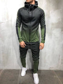 Tracksuit Men Sweat Suits Overalls for Men GYM Men Outfit Set Gradient Hip Hop Mens Joggers Sport Wear Sportwear Jump Suit