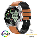 454*454 AMOLED screen smart watch Always display the time bluetooth call local music smartwatch for men Android TWS earphones