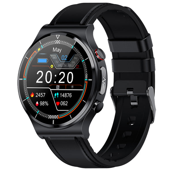 Health Smart Watch Men ECG+PPG Body Temperature Blood Pressure Heart Rate IP68 Waterproof Wireless Charger Smartwatch 360*360 HD