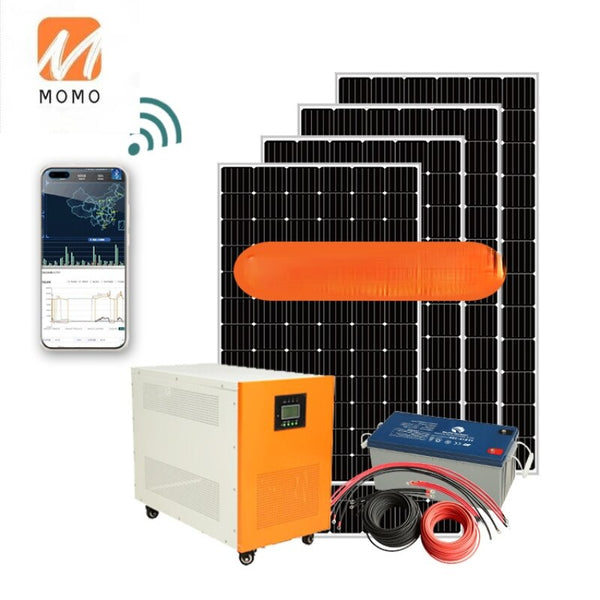 Solar Energy System for Home projects 3KW 5KW 10KW Off Grid Solar Panel Power 1000W With Storage Batteries