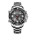 2021 LIGE Brand Foxbox Digital Mens Watches Top Luxury Sport Quartz Wristwatch For Men All Steel Military Waterproof Clock+Box