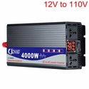 Solar Panel 5000W 12V 24V to 110V 60Hz Pure Sine Wave Inverter Solar Energy Power Generator Systems Kit Complete Accessories LCD