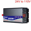 Solar Panel 5000W 12V 24V to 110V 60Hz Pure Sine Wave Inverter Solar Energy Power Generator Systems Kit Complete Accessories LCD