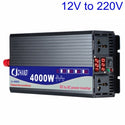 Solar Panel 5000W 12V 24V to 110V 60Hz Pure Sine Wave Inverter Solar Energy Power Generator Systems Kit Complete Accessories LCD