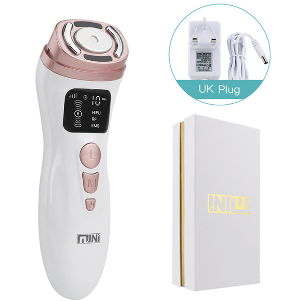 Mini HIFU Machine Ultrasound RF EMS Facial Beauty Device Face  Massager Neck Lifting Tightening Rejuvenation  Skin Care Product