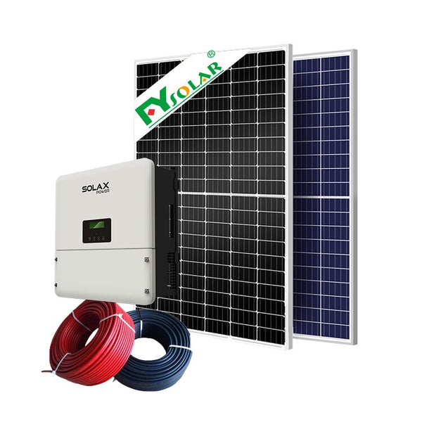 Renewable complete solar energy system 5KW 10kw on grid  panel  kits