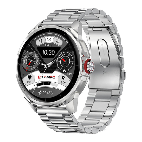 LEMFO LF26Pro Smartwatch Heart Rate Blood Pressure Monitoring Smart Watch Man IP68 Waterproof for Men 1.32 Inch 360*360 Screen