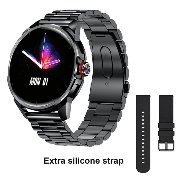 LEMFO LF26Pro Smartwatch Heart Rate Blood Pressure Monitoring Smart Watch Man IP68 Waterproof for Men 1.32 Inch 360*360 Screen