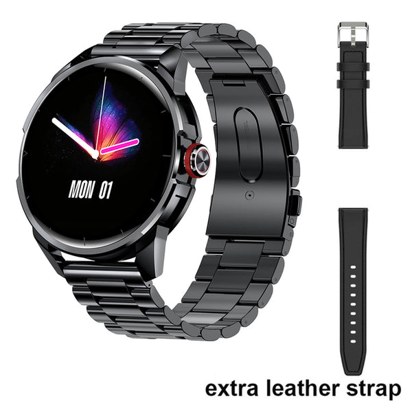 LEMFO LF26Pro Smartwatch Heart Rate Blood Pressure Monitoring Smart Watch Man IP68 Waterproof for Men 1.32 Inch 360*360 Screen