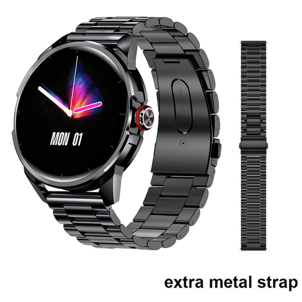 LEMFO LF26Pro Smartwatch Heart Rate Blood Pressure Monitoring Smart Watch Man IP68 Waterproof for Men 1.32 Inch 360*360 Screen