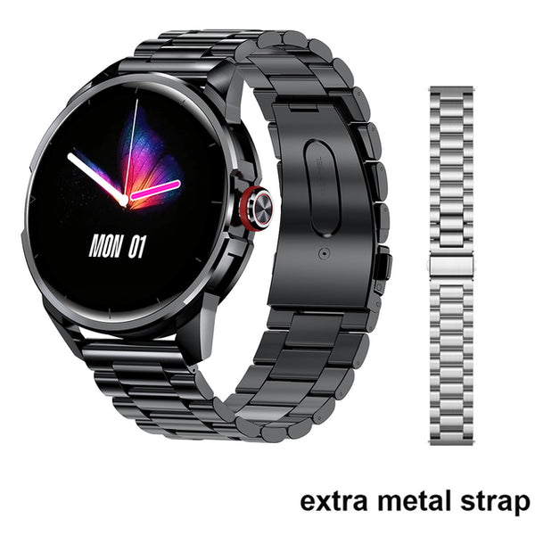 LEMFO LF26Pro Smartwatch Heart Rate Blood Pressure Monitoring Smart Watch Man IP68 Waterproof for Men 1.32 Inch 360*360 Screen