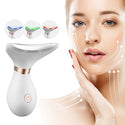 Facial Massager RF Face Lift Device LED Radio Frequency Skin Rejuvenation Wrinkle Removal Face Lifting Neck Slimmer Machine