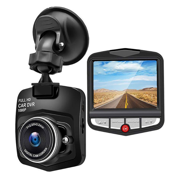 Dashcam 2.4 Inch Car Camera HD 1080P Portable Mini  DVR Recorder Dash Cam Loop Recording  Night Vision Auto Vehical Shield