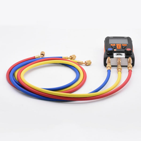 1.5M Refrigeration Charging Hoses for R134a R410a R22 R12 R502 Testo 550 Air Conditioner Tools Accessories Manifold Gauge Tube