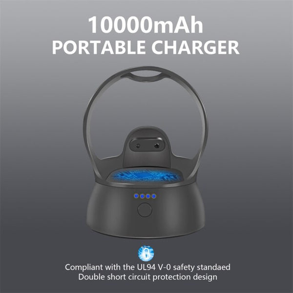 10000mah Power Bank Holder Bracket Smart Speaker Charging Dock For ECHO Dot 4rd Gen