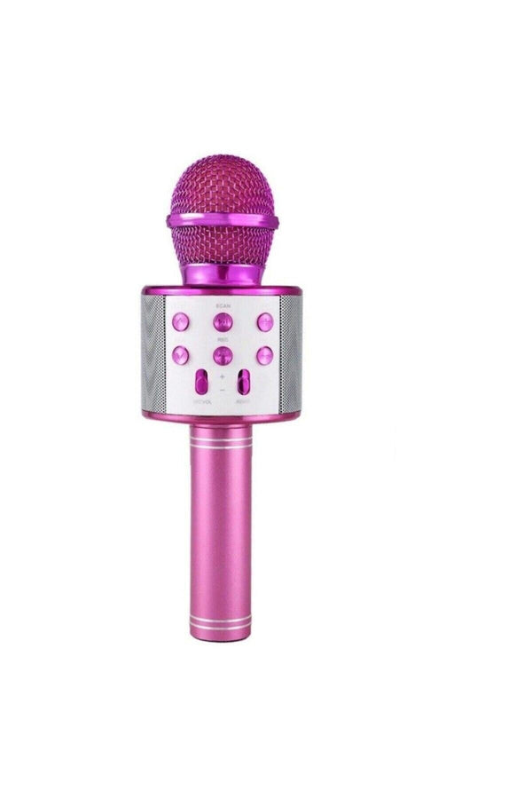 Castle Water Professional Karaoke Microphone Loud Speaker Colorful Music Echo Entertainment