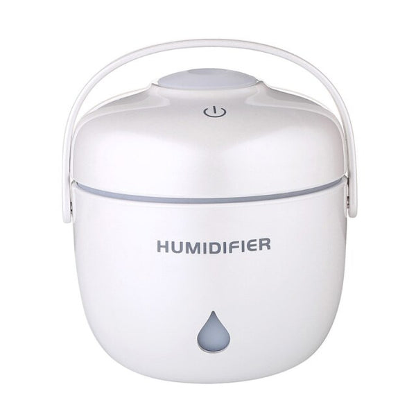 Aroma Essential Oil Diffuser Mini Ultrasonic Rice Cooker Humidifier Purifier LED Light USB Car Air Freshener Mist Maker