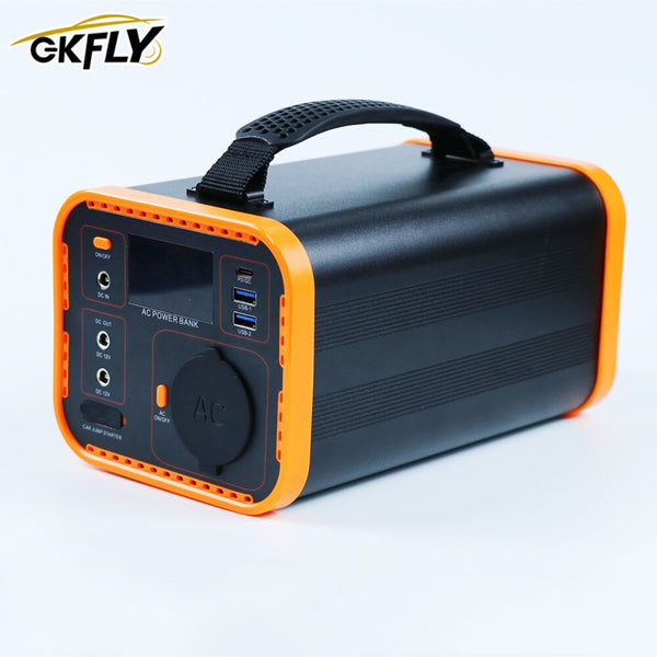 GKFLY 296Wh capacity With Emergency Jump Starter 220V Power Station  Power Supply Charger Battery 300W Portable Energy Storage