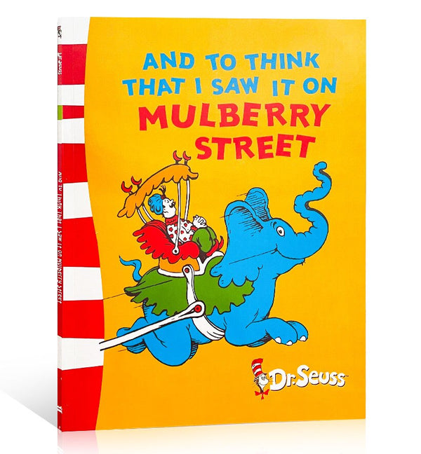 AND TO THINK THAT I SAW IT ON MULBERRY STREET Dr.Seuss Kids Story Learning English Picture Book Enlightenment Bedtime Reading