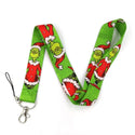 Dr Seuss Grinches Christmas Phone Lanyard for Gym Keys ID Card Badge Holders Mobile Keychain Neck Straps Hang Rope Lanyards