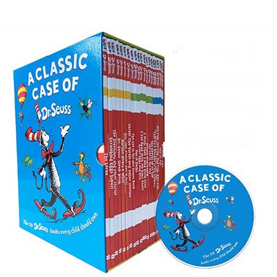 20 English Picture Books Dr Seuss Popular Science Enlightenment Fun English Picture Story Book Free Audio Тетради