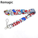 20pcs Dr seuss Christmas cat Neck Strap Lanyard keychain Mobile Phone Strap ID Badge Holder Key Chain Keyrings cosplay Accessory