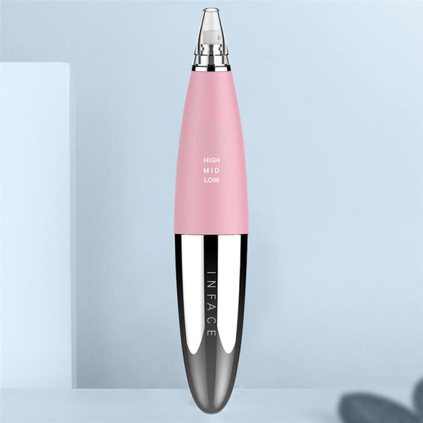 InFace Vacuum Blackhead Remover Skin Pore Acne Pimple Blackheads Removal Electric Cleaner Facial Beauty Suction Cleansing