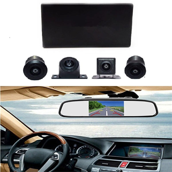 360 degree panoramic car reversing camera driving recorder image starlight night vision panoramic parking monitoring system