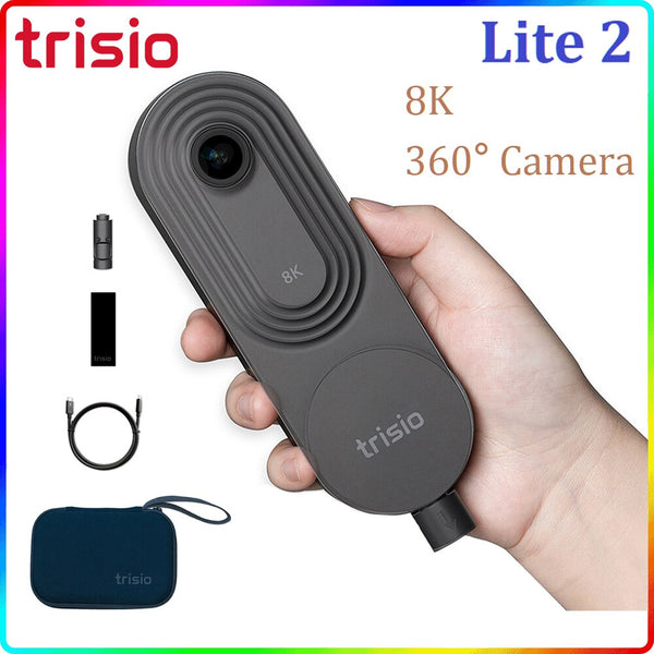 Trisio Lite 2 360° Panoramic Camera for Real Estate Agents Decoration Design Commercial Field 8K 32MP HD VR Images 200 Mins