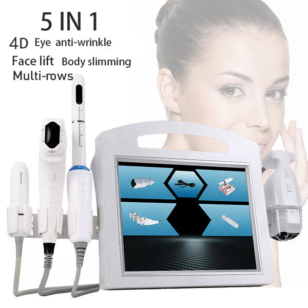 4D VMAX SMAS Lifting Anti-Wrinkle Skin Tightening  Machine Liposonic Body Sliming Vagina Tightening Rejuvenation Tool