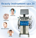 Hydra Facial 13 In 1 Skin Whitening Face Cleaning Tightening Aqua Peeling Dermabrasion Hydrofacial Multifunctional SPA20 Machine