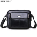 Genuine Leather Men Messenger Bag Men's Shoulder Bag Handbag Small Crossbody Bags Male Briefcase Leather Tablets Bags