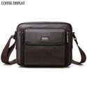 Genuine Leather Men Messenger Bag Men's Shoulder Bag Handbag Small Crossbody Bags Male Briefcase Leather Tablets Bags