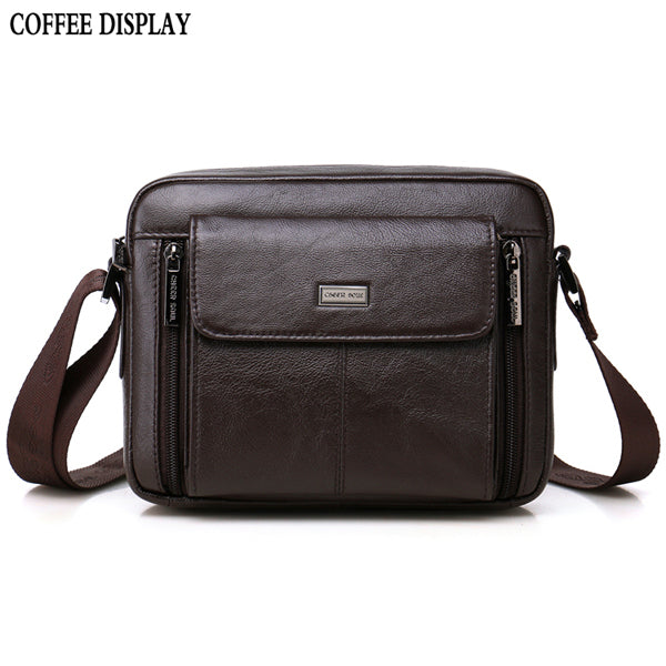 Genuine Leather Men Messenger Bag Men's Shoulder Bag Handbag Small Crossbody Bags Male Briefcase Leather Tablets Bags