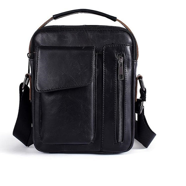 Genuine Leather Men Bag Fashion Leather Crossbody Bag Shoulder Men Messenger Bags Small Casual Designer Handbags Man Bag