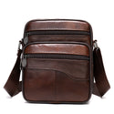 Fashion Men Briefcase Cowhide Leather Business Bag Male Vintage Men's Messenger Bag Small Shoulder Bags Crossbody Bags For Men