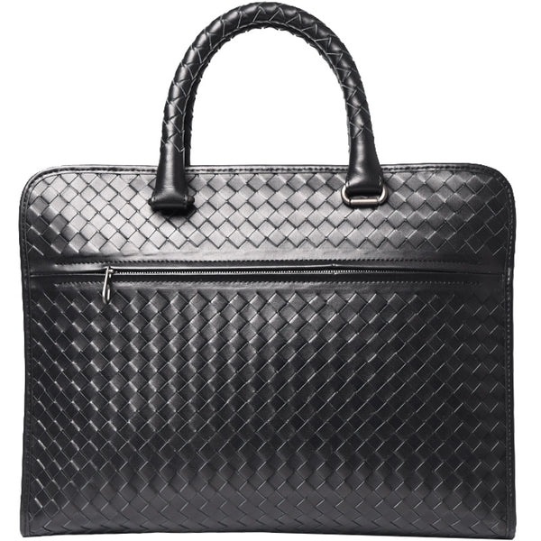 Men's briefcase Small size Wholesale Genuine Leather Men Briefcases Laptop Office Brand Fashion Business Men's High Quality Male